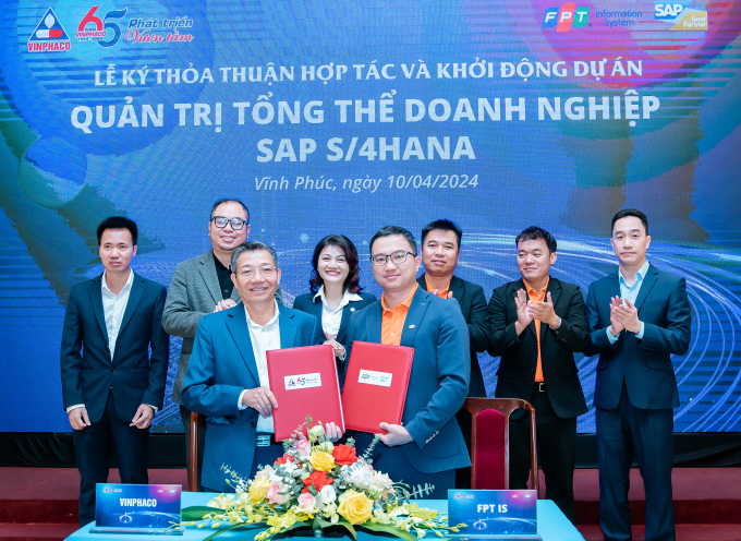 FPT IS kicks off the Vinphaco digital transformation project